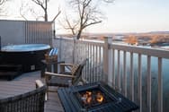 Deck Level 1 Outdoor Hot Tub
